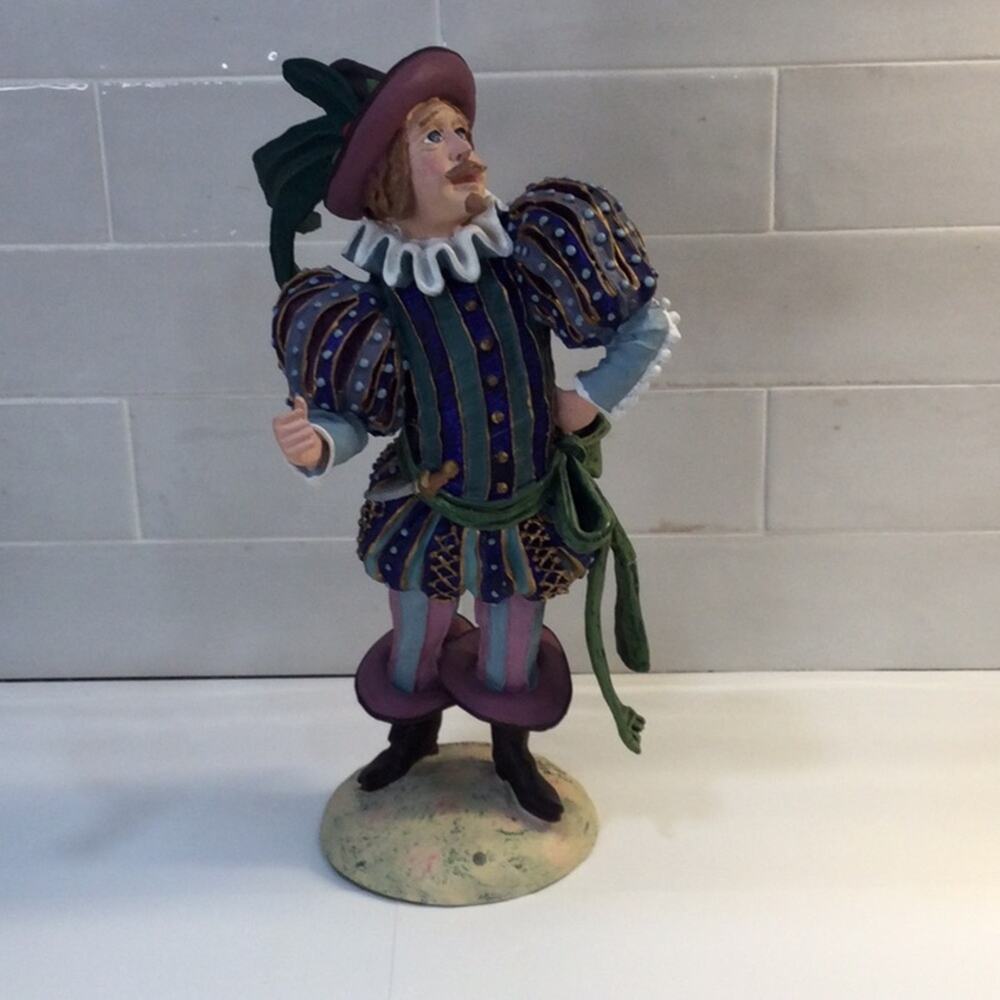 Duncan Royale Lord of Misrule 11" Vintage 90's Figurine 6174/10,000 Signed